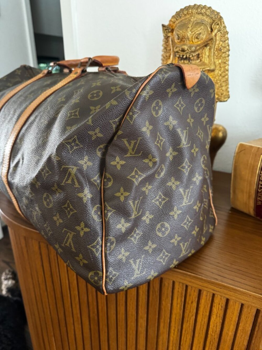 Louis Vuitton Monogram Keepall 50 Travel Duffel – Brown (c. 1978–1985) - Picture 4 of 14